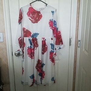 Journey five medium midi dress